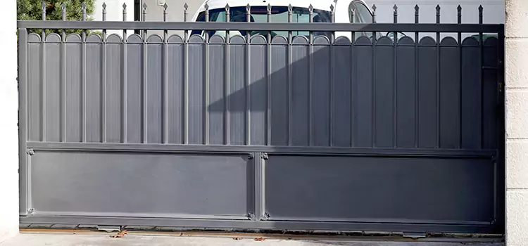 Metal Driveway Gate Installation St. Michael
